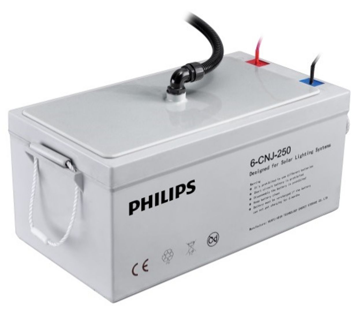 Batería de ácido-plomo regulada con válvula (VRLA) con tecnología de electrolitos de gel