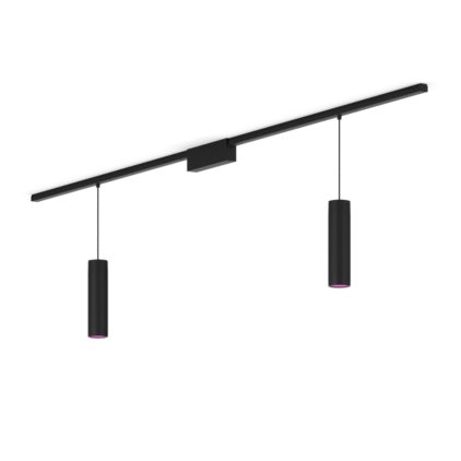 Close up of front of Perifo straight ceiling base kit (2 pendants)