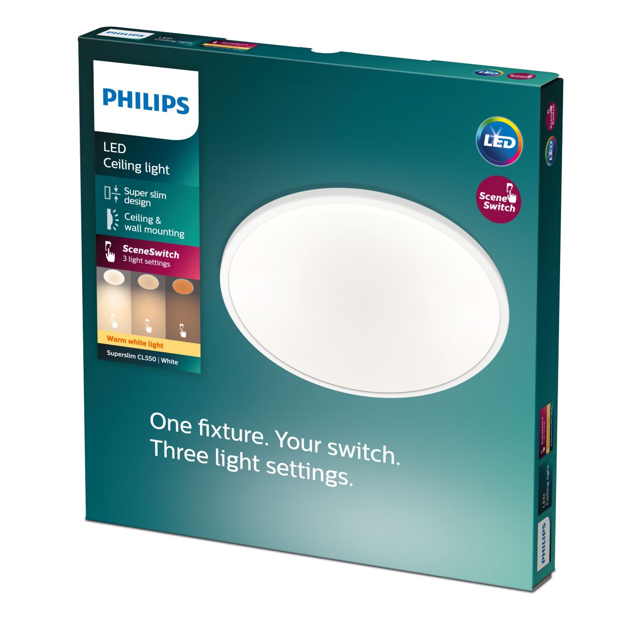 Snor sandaler forstyrrelse Funktionel Loftslampe 8718699681012 | Philips