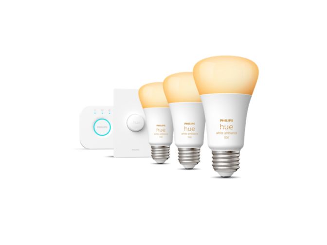 An image of product of the Hue White ambiance Starter kit E26