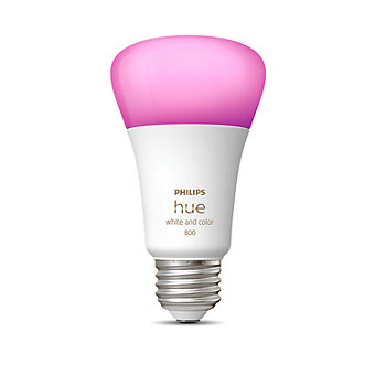 Hue 1 パック A60 E26 LED 電球 - フルカラー | Philips Hue JP
