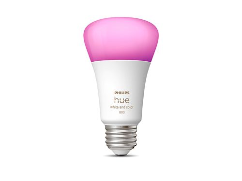 Hue White and color ambiance A19 - E26 smart bulb - 60 W