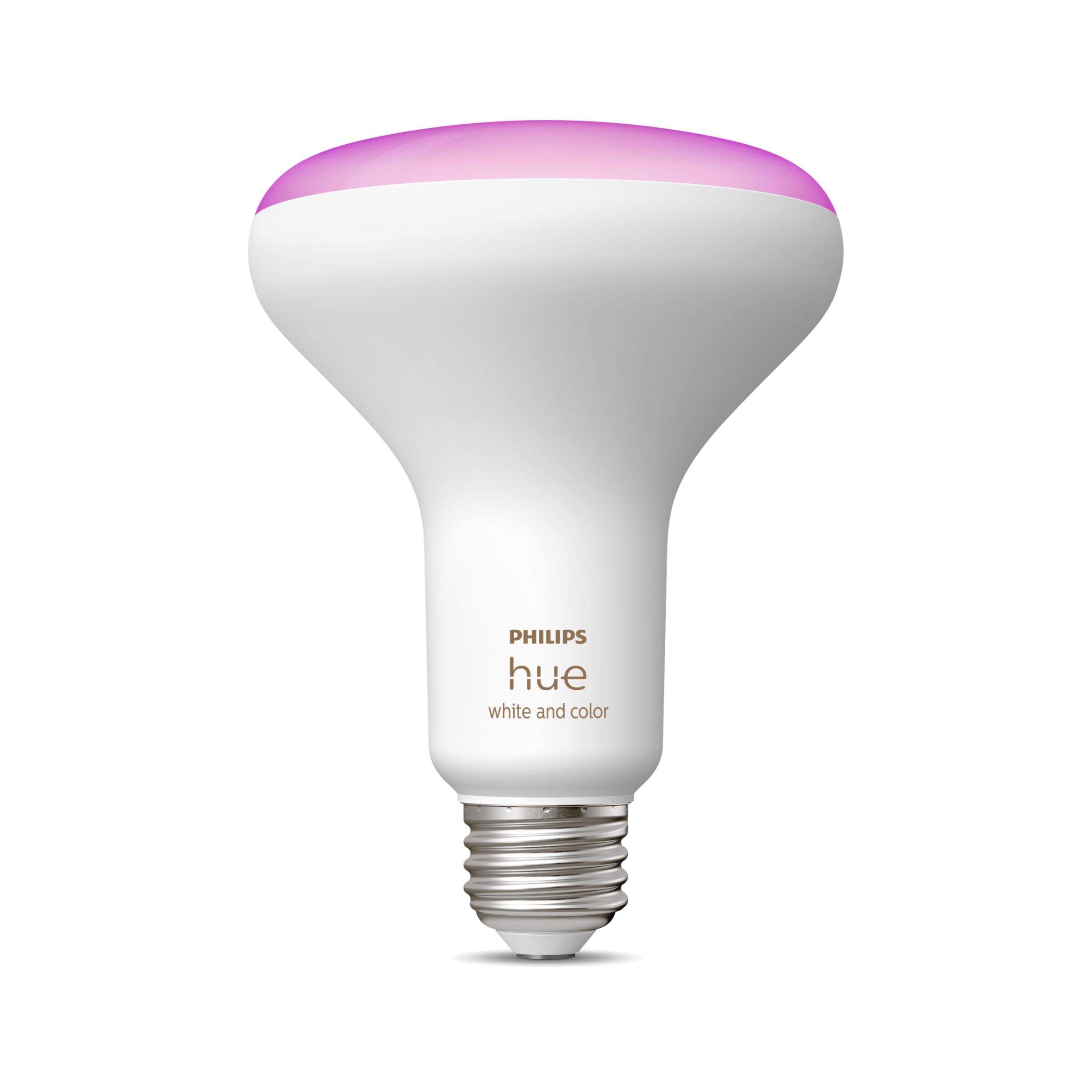 Hue 1-pack BR30 E26 LED Bulb White and Colour Ambiance