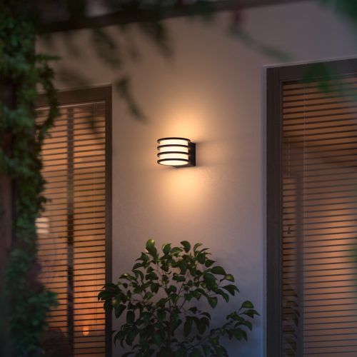 Hue Lucca Hue Light Wall Black Outdoor Philips Lantern | US