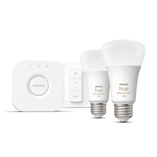 Hue Starter Kit: Smart Switch + 2-pack White and Colour Ambiance