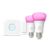 Starter kit: 2 E26 smart bulbs (60 W) + dimmer switch