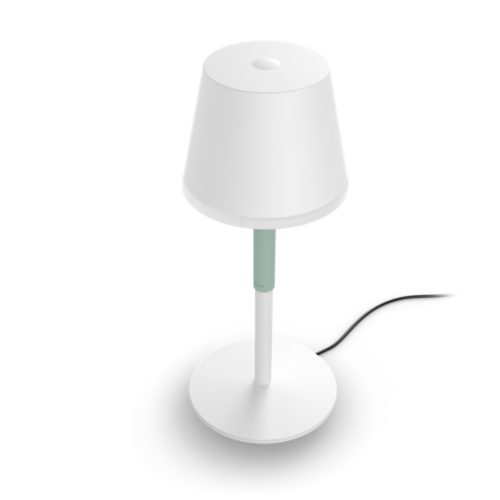 Best Buy: Philips Hue Go Portable Dimmable LED Smart Light Table Lamp Claro  798835