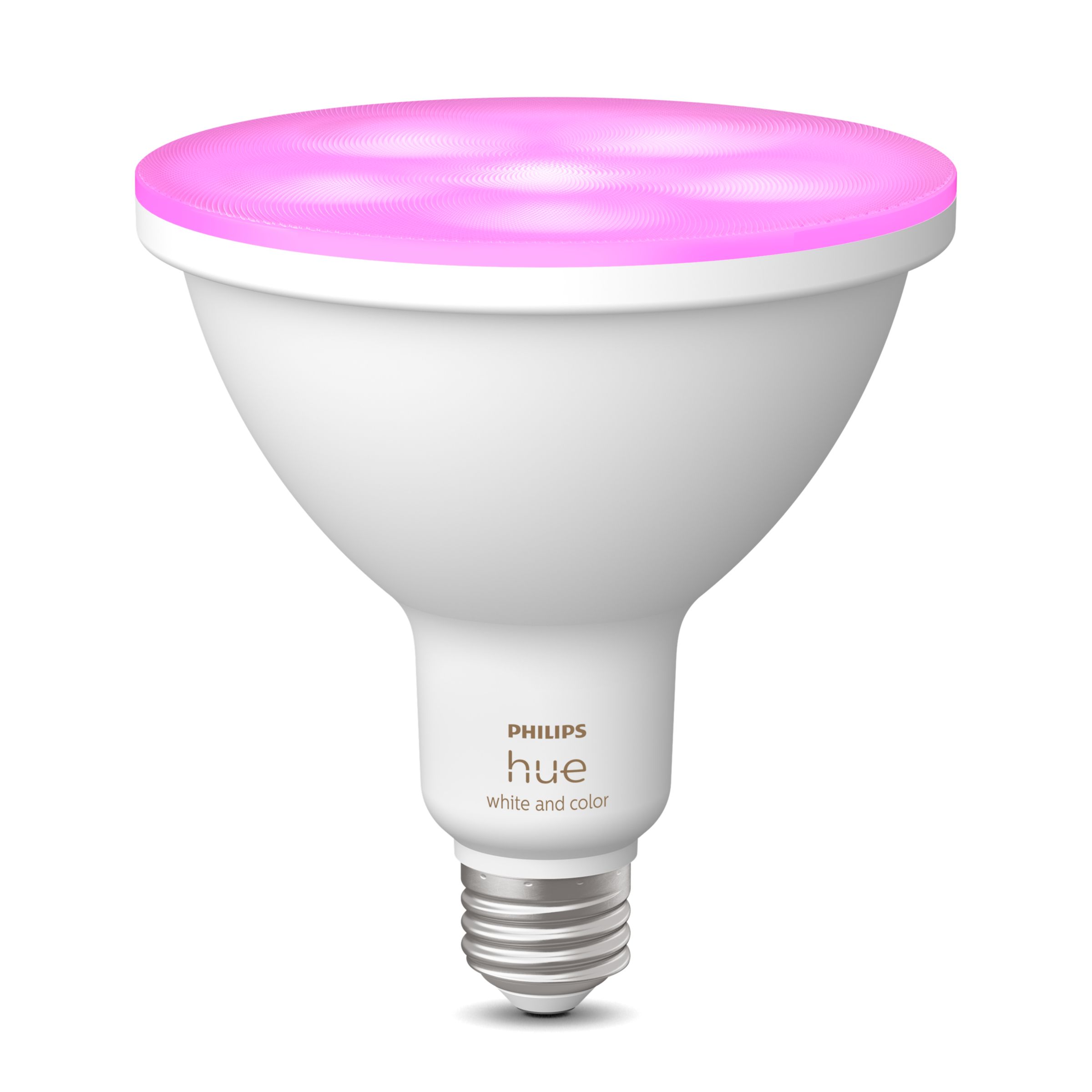 Paquet d’une ampoule DEL PAR38 E26 Hue Ambiance blanche et colorée |  Philips Hue FR-CA