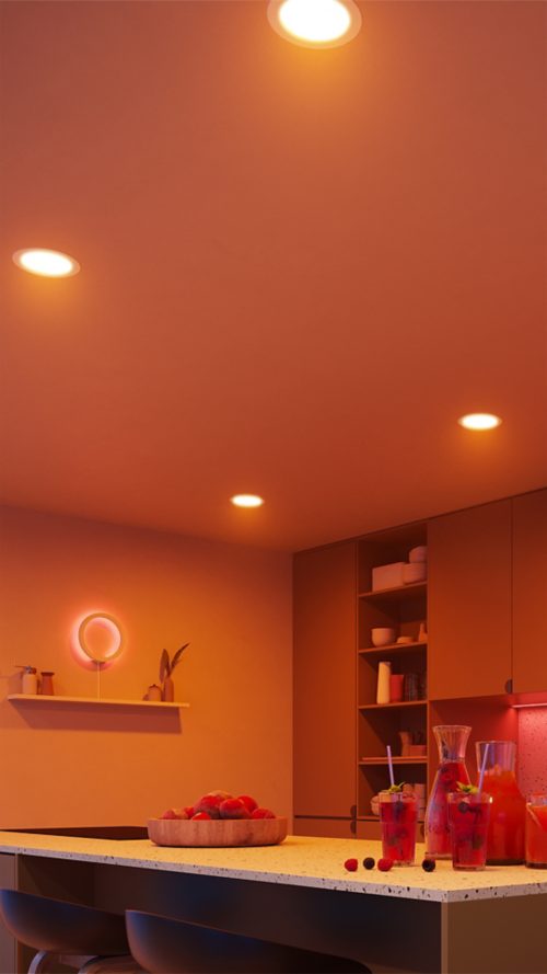 Hue Downlight 4 inch White and Colour Ambiance