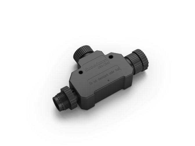 German:An image of product of the T-Stück für Niedervolt-System