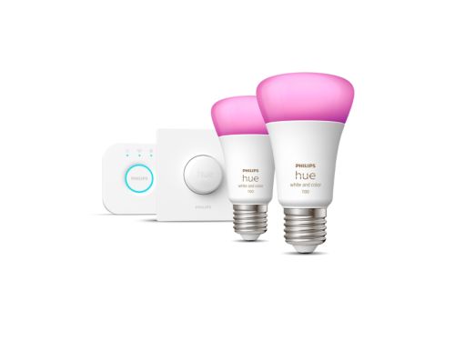 Hue White and Color Ambiance Starterkit E27