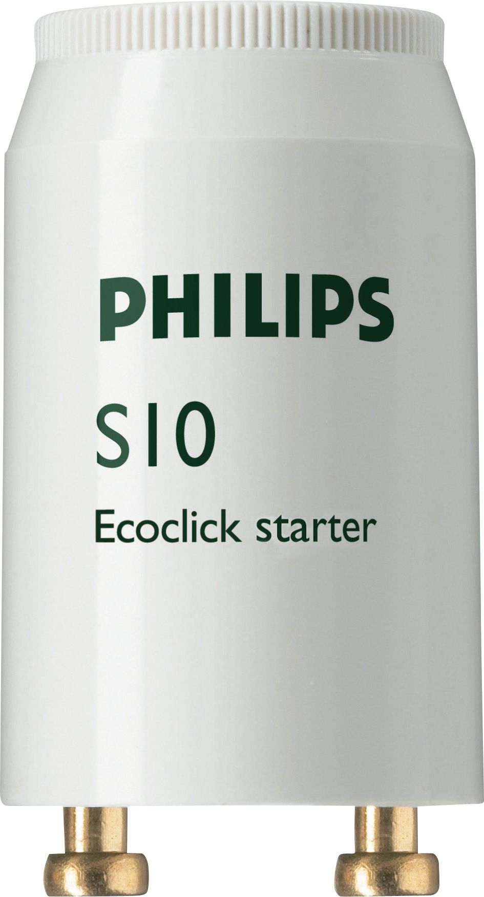 Philips 10 x S10 Ecoclick Starter for Fluorescent tube 4-65 Watt 