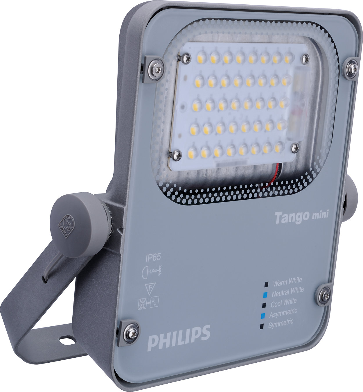 High performance floodlight in compact size