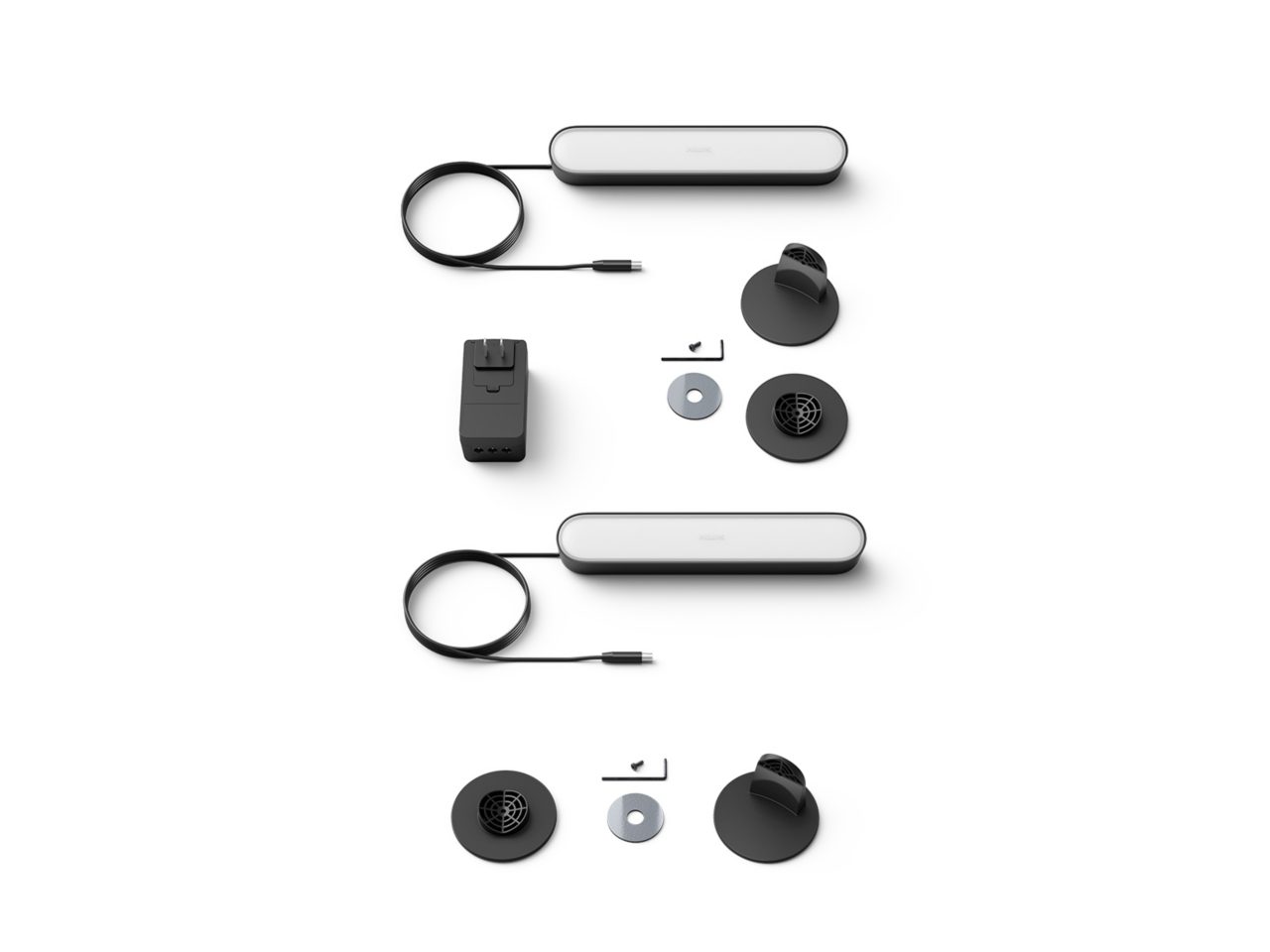 Amazon.com: Philips Hue Smart Play Light Bar Base Kit, Black