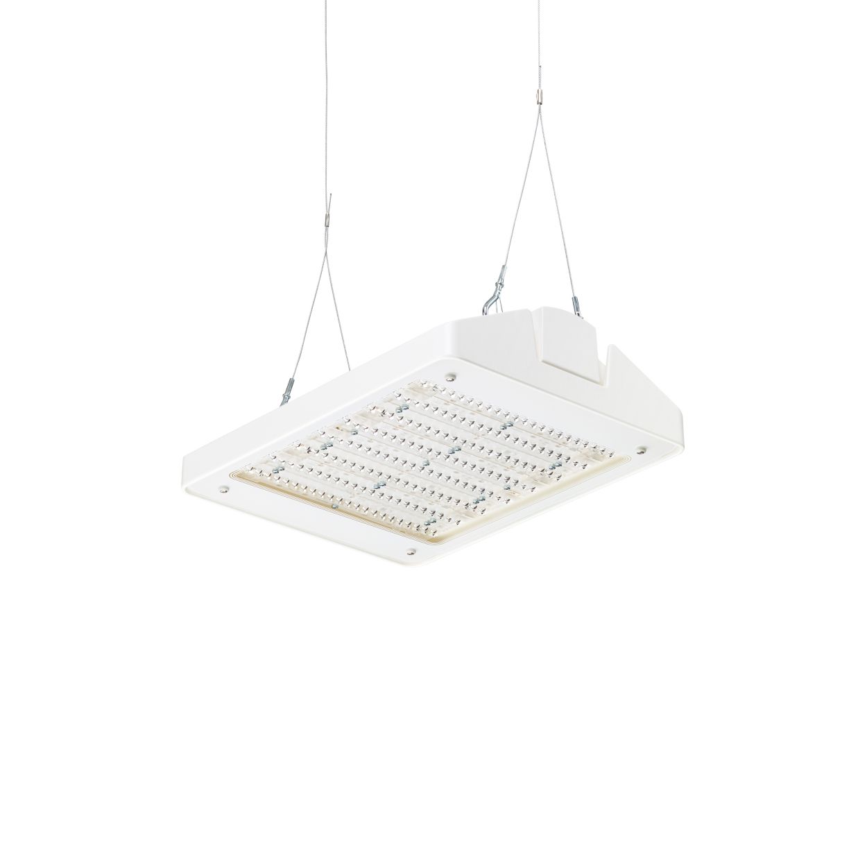 GentleSpace 2 – De nieuwe norm in verlichting van industriële ruimten met hoge plafonds, die functionaliteit combineert met vormgeving.