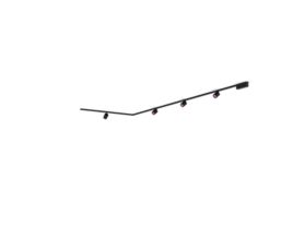 Perifo L-shaped ceiling base kit (4 spots)