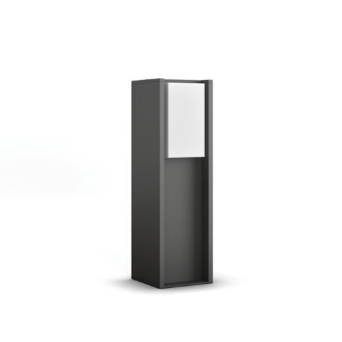 Hue Turaco Outdoor pedestal light Anthracite Philips Hue UK