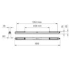Dimension Drawing (without table) - WT120C G2 LED60S/840 PSD L1500
