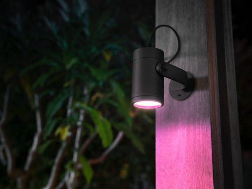 Philips Hue Lily White and Color Outdoor Spotlight Base Kit Plus