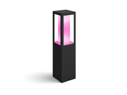 Hue White and Colour Ambiance Impress Outdoor Pedestal Light