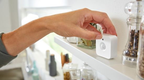 Mount the motion sensor anywhere