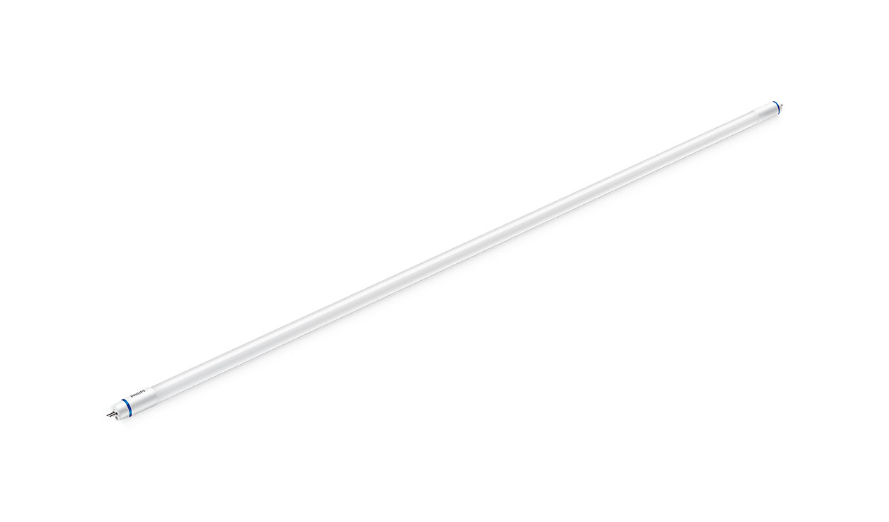 Simple T5 LED replacement for fluorescent tubes