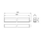 Essential Smartbright T5 Batten, GCGM