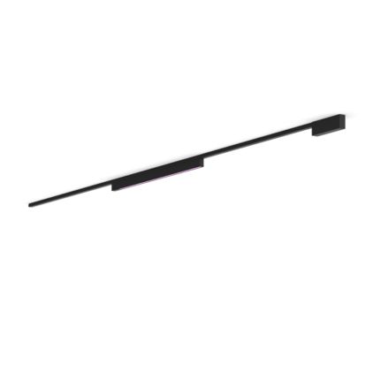 German:An image of product of the Perifo Basis-Set gerade Deckenleuchte schwarz (1 Lightbar)