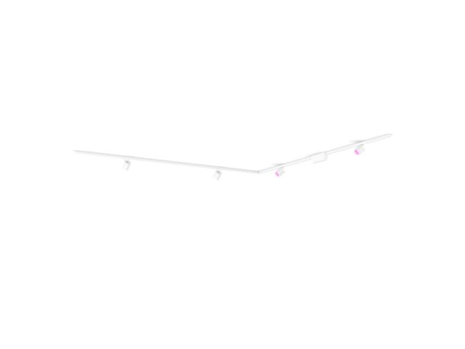 Gros plan de l'avant de Perifo kit de base pour plafond, en L (4 spots)