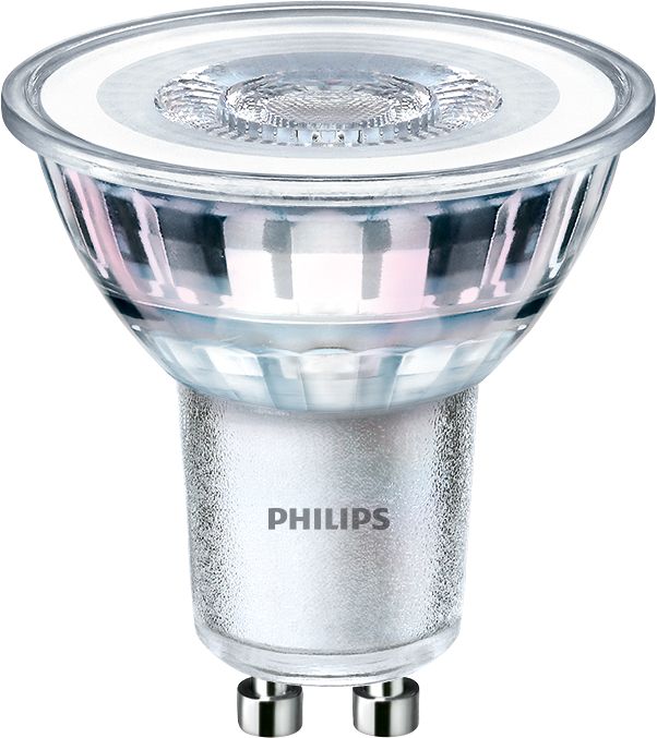 Philips Ampoule halogène de lampes réflecteurs à faisceau large GU10, 50 W,  ens. de 6