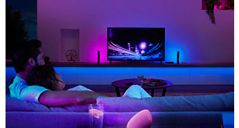 Sync your Philips Hue lights with your TV screen
