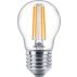 LED Filament-Kerzenlampe, P45 E27, transparent, 60 W