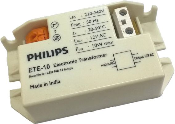 Transformer for Downlights 240V-12V AC 4 x Premium Philips Dimmable LED Driver 
