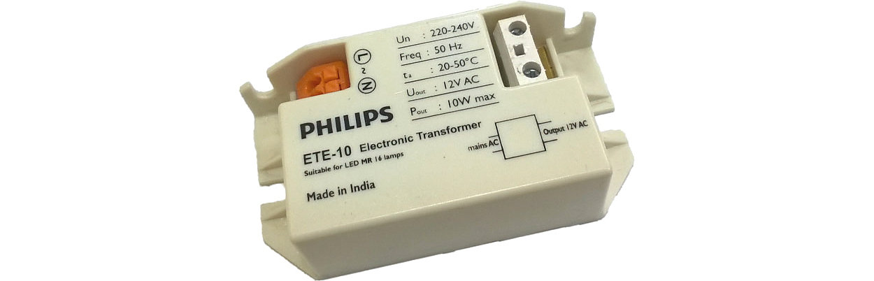 LED Driver Transformer 12W 12V. The ideal complement for LED 12V systems, up to 12W.