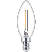 Philips (PHL) Led Filamentkaarslamp helder 15W B35 E14