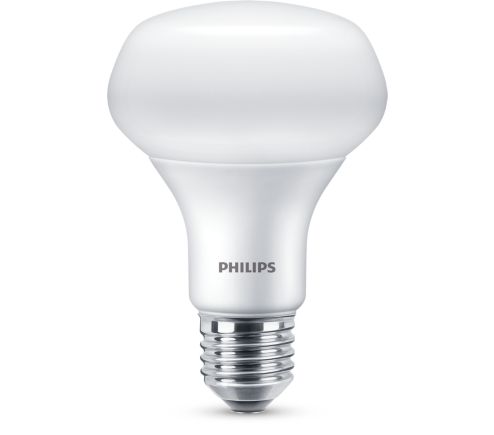 PHILIPS Spot LED E27 R80 4W 345lm 36D - 827 Blanc Très Chaud