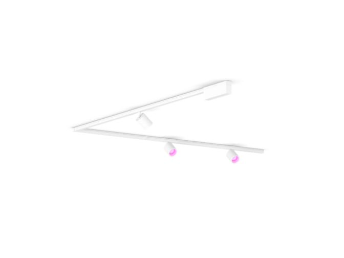 Gros plan de l'avant de Perifo kit de base pour plafond, en L (3 spots)