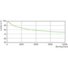 Lumen Maintenance Diagram - HPI-T 1000W/543 E40 1SL/4