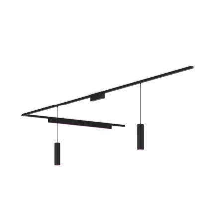 An image of product of the Perifo L-shaped ceiling base kit (2 pendants, 1 light bar)