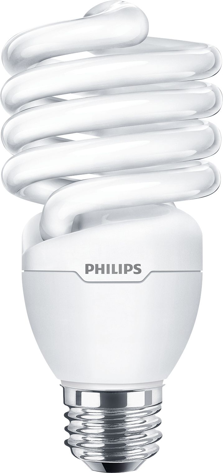 Product image for Philips 414086 26 W T2 Medium 1800 Lumen 4100 K 82 CRI Cool White Twister Compact Fluorescent Lamp