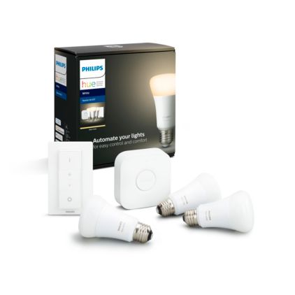 An image of product of the Hue White Zestaw startowy E27