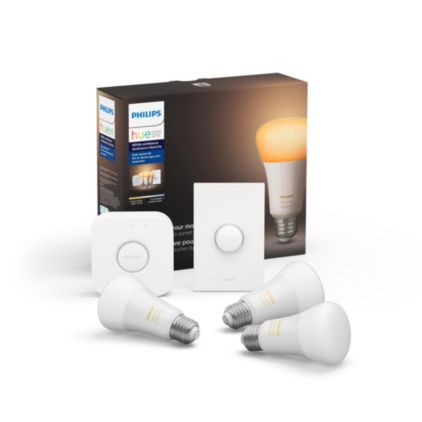 An image of product of the Hue White ambiance Starter kit E26 Test