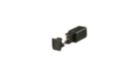 Power supply connector end left