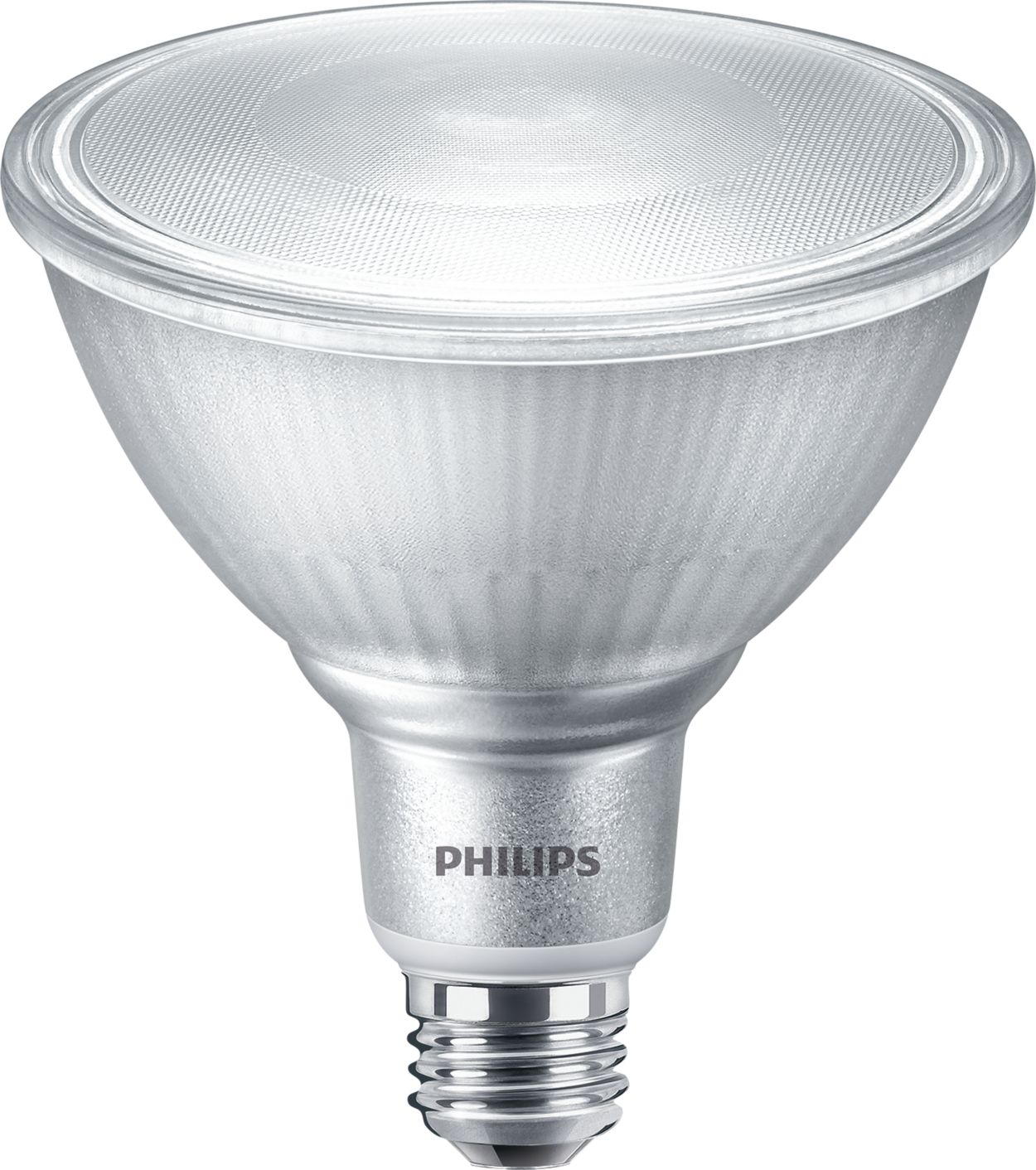 Todo lo que le gusta de un PAR38 halógeno con las ventajas de los LED. Haga que su mercancía o espacio se destaque sin ninguna distracción.