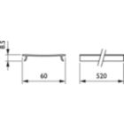 Dimension Drawing (without table) - LL600Z BC L520 WH
