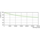Lumen Maintenance Diagram - SON-T 100W E E40  SL/12