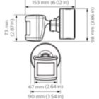 Dimension Drawing (without table) - DUS90CS