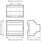 Dimension Drawing (without table) - DDNG485