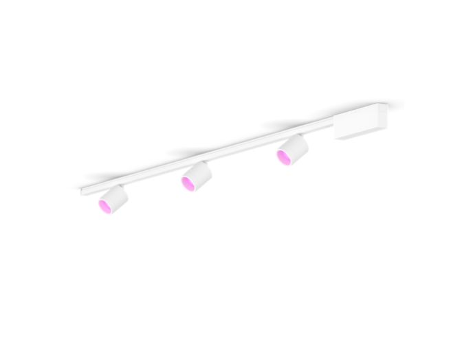 Gros plan de l'avant de Perifo kit de base pour plafond, droit (3 spots)