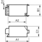 Dimension Drawing (with table) - SI 51 220-240V 50/60Hz